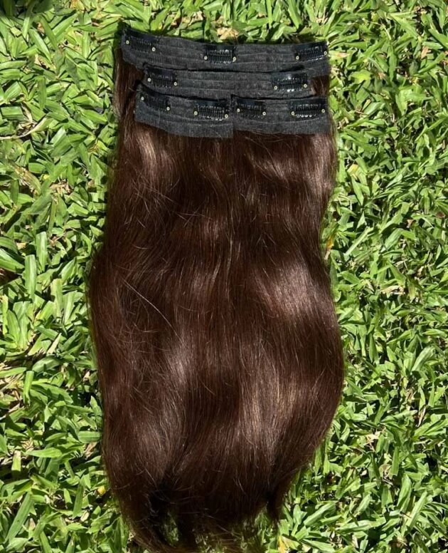 Chocolate Brown - Classic Hair - Clip In Hair